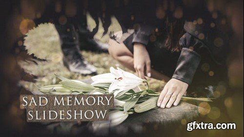 Videohive Sad Memory Slideshow 43443192