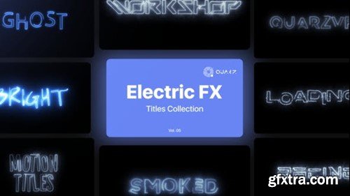 Videohive Electric Motion Titles Vol. 05 45344906