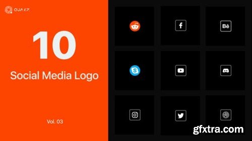 Videohive Social Media Logo Vol. 03 45344811