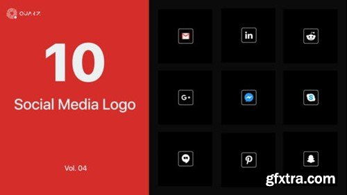 Videohive Social Media Logo Vol. 04 45344816