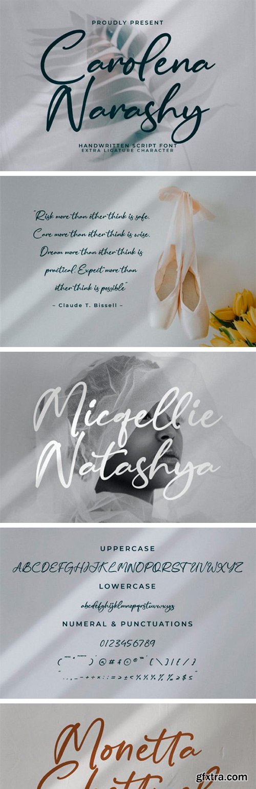 Carolena Narashy Font