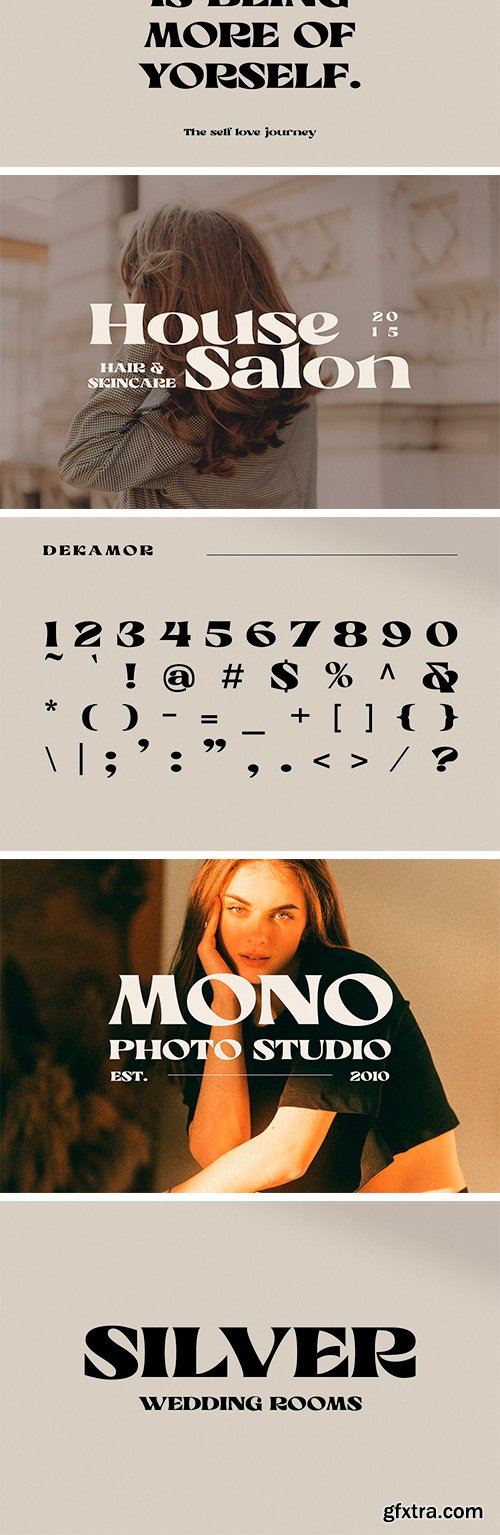 Dekamor - Classy Font