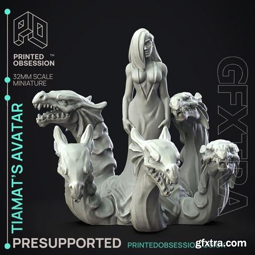 Tiamats Avatar – a gods chosen – Hell Hath No Fury Print in 3D