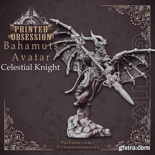 Bahamuts Avatar – Celestial Fighter – Heaven hath no Fury Print in 3D