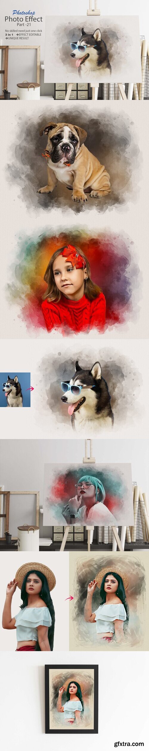 Creativemarket - Realistic Painting Photo Effect 11000129