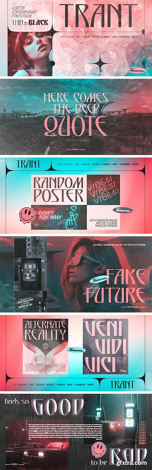 Trant Font Family