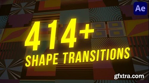 Videohive 414+ Shape Transitions for After Effects 45372489