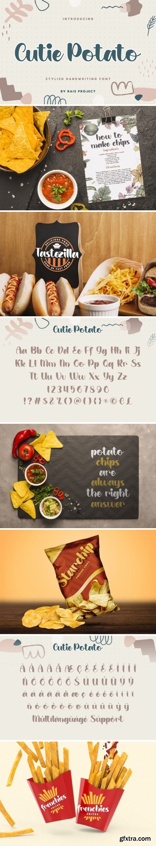 Cutie Potato Font