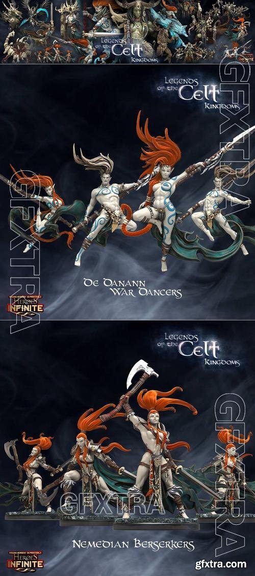 Heroes Infinite - Legend of the Celt Kingdom April 2023 &ndash; 3D Print Model