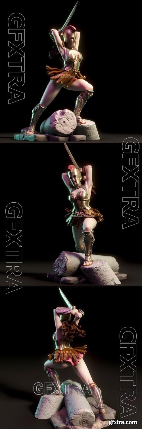 Helene - Greek Warrior - Torrida Minis &ndash; 3D Print Model