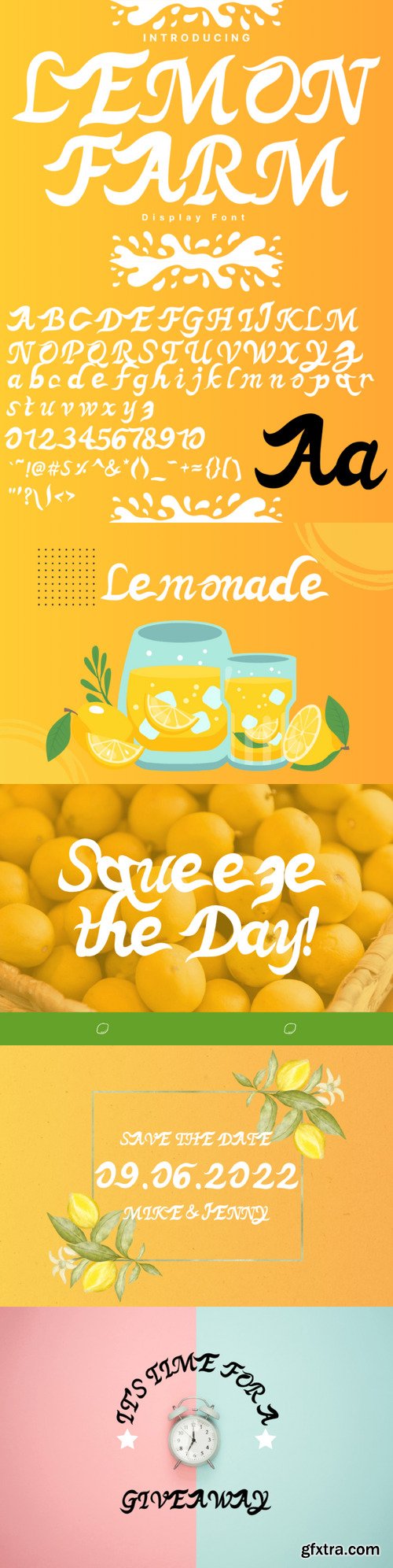 Lemon Farm Font