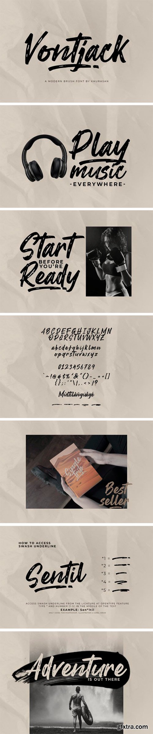 Vontjack Font