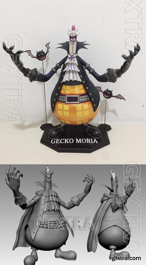 Gekko Moria &ndash; 3D Print Model