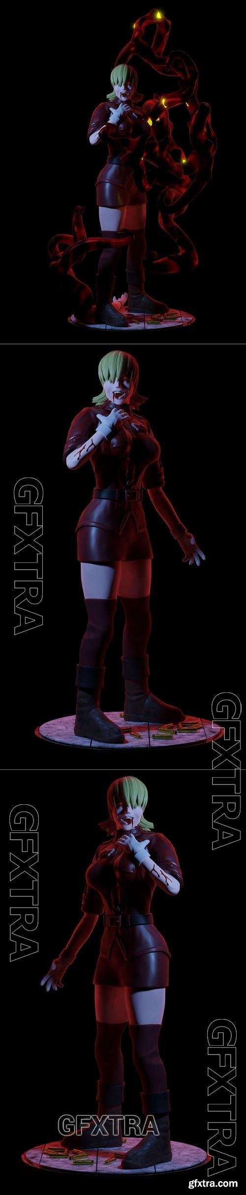 Hellsing - Seras &ndash; 3D Print Model