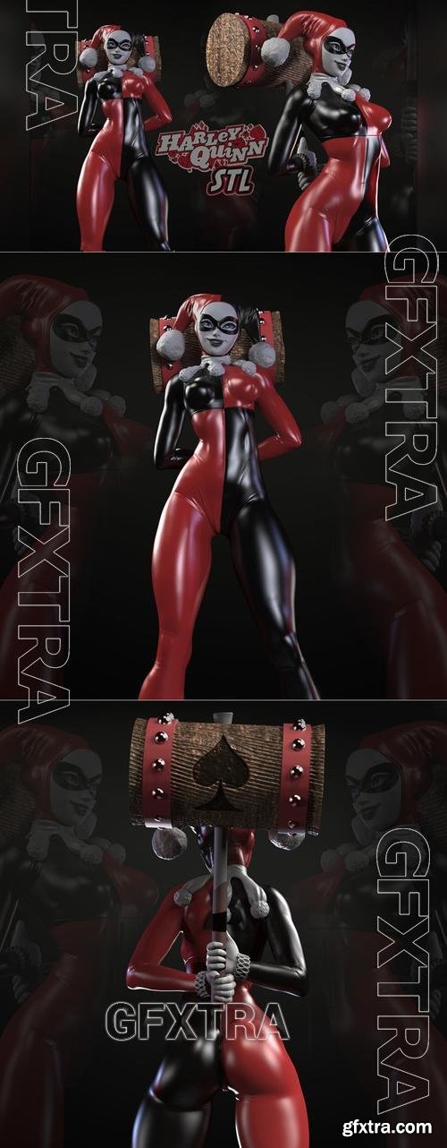 Harley Quinn Classic &ndash; 3D Print Model