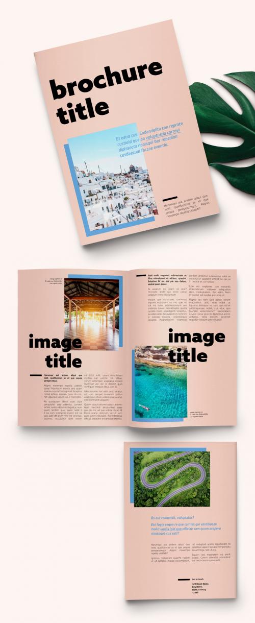 Wanderlust Brochure Layout 218407523