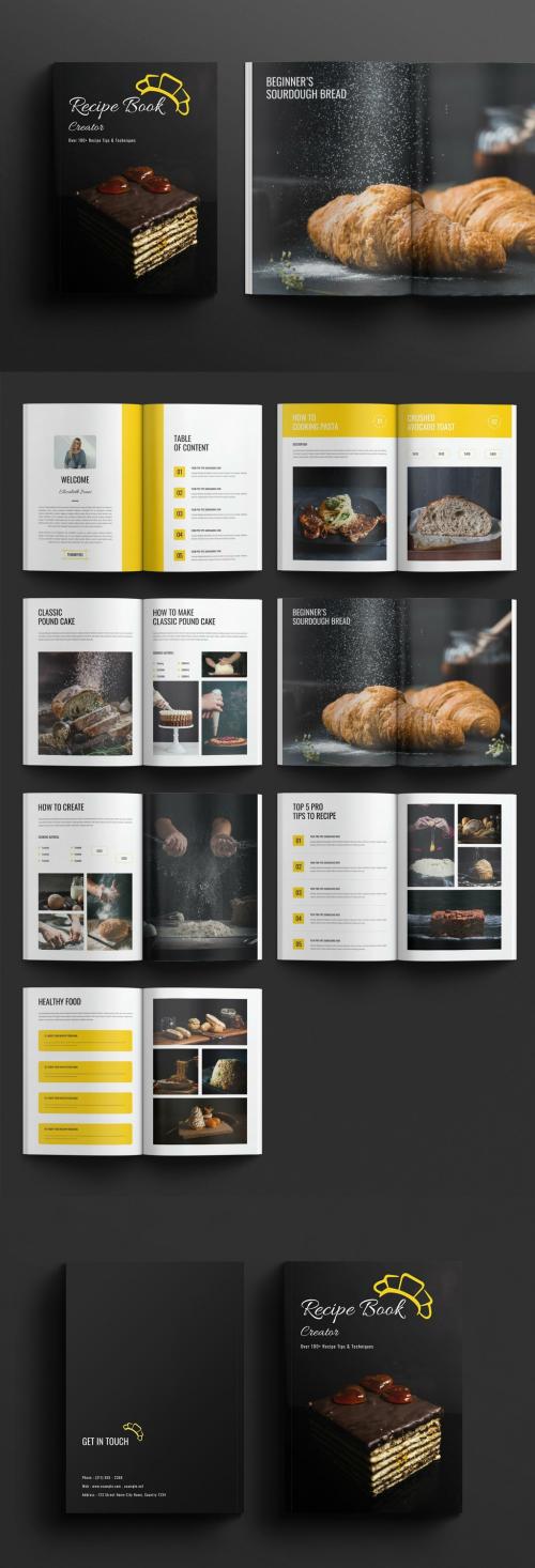 Recipe Book Creator Template 569506627