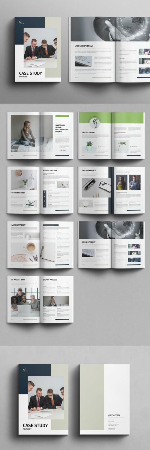 Case Study Booklet Template 575332363