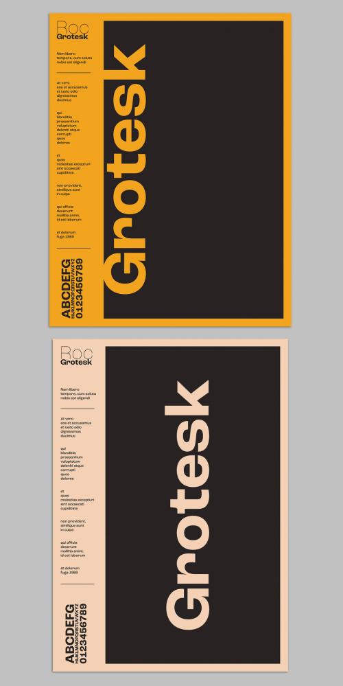 Minimalist Poster Layout Bold Typography 565691296