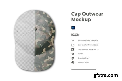 Cap Outwear Mockup VNKY562