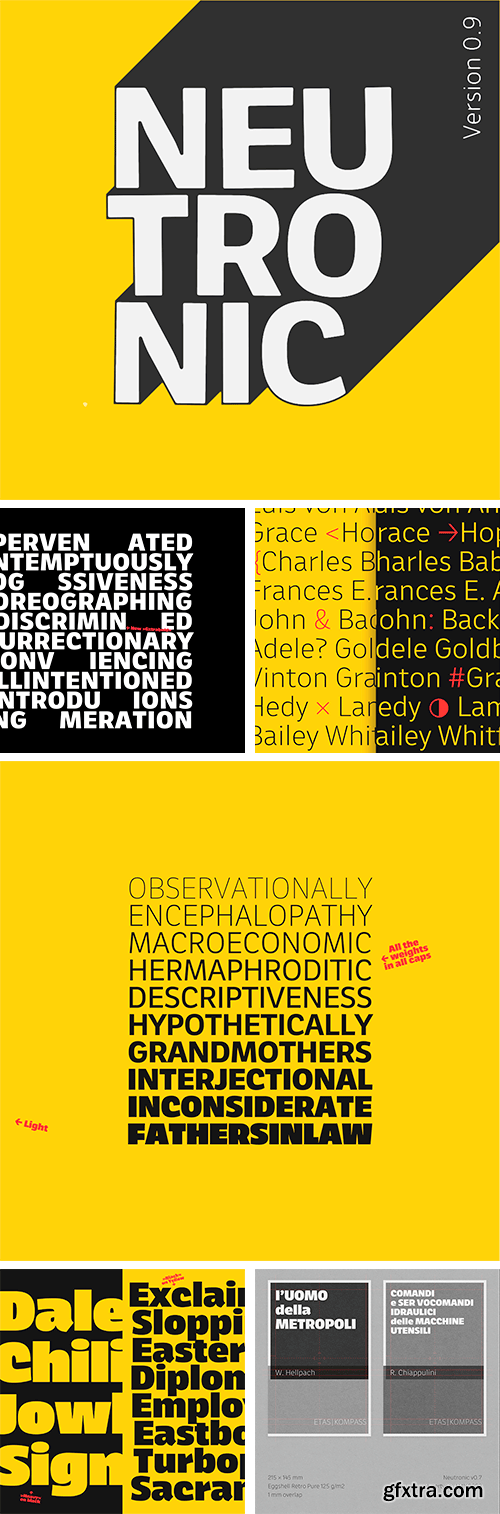 Neutronic Font Family