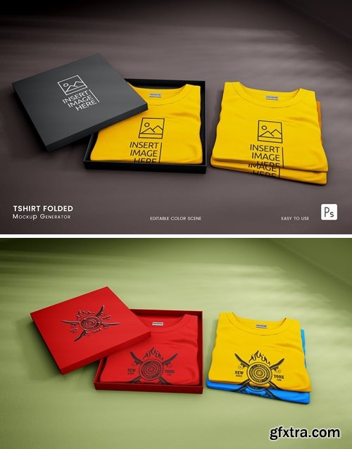 Tshirt Folded Mockup V2PHLS4