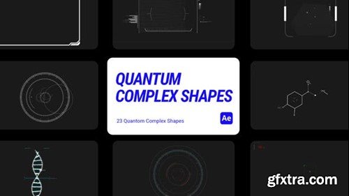 Videohive Quantum Complex Shapes for After Effects 45431317