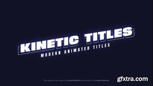 Videohive Kinetic Text Animation 45361287