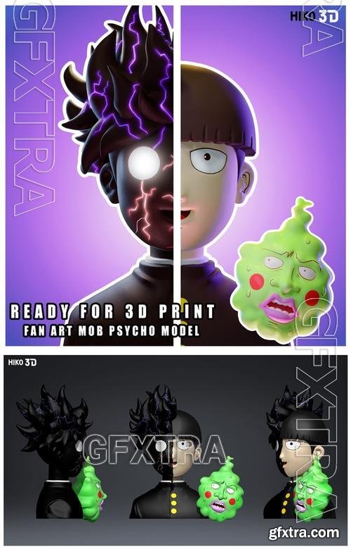 Mob Psycho 100 &ndash; 3D Print Model