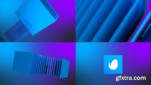 Videohive Modern Dynamic Cubic Logo Reveal 45304536