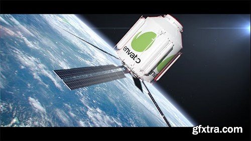 Videohive Your Logo on the Satellite 17975410