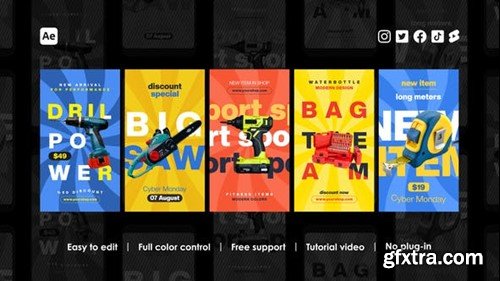 Videohive Shopping Instagram Stories 45457404