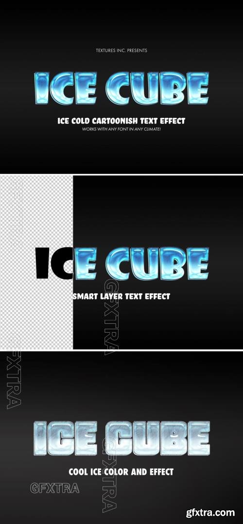 Ice cold Text Effect 302083428