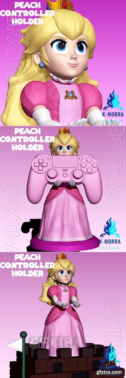 Peach Controller Holde &ndash; 3D Print Model