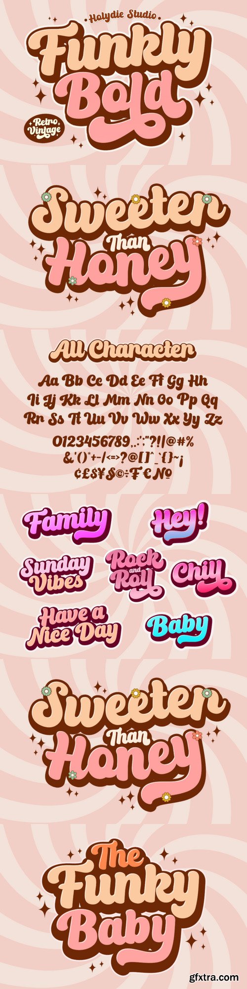 Funkly Bold Font