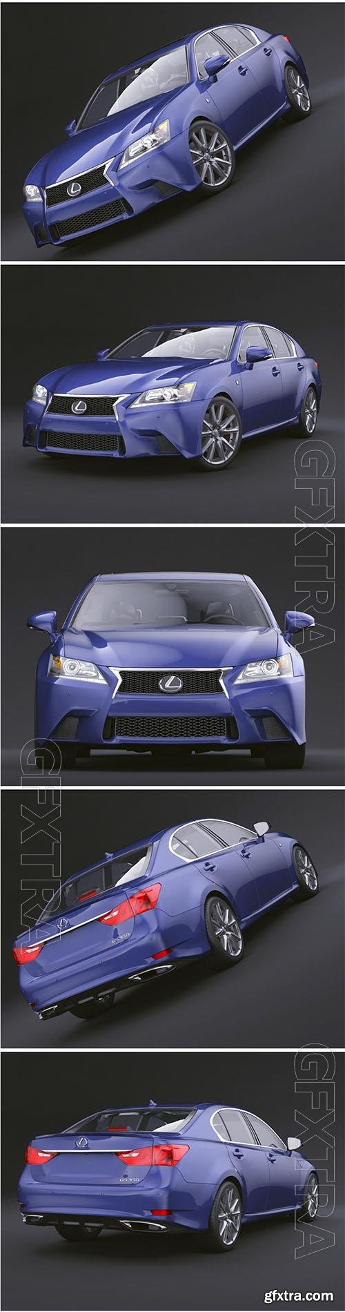 Lexus GS350 F Sport Series IV - 3d model