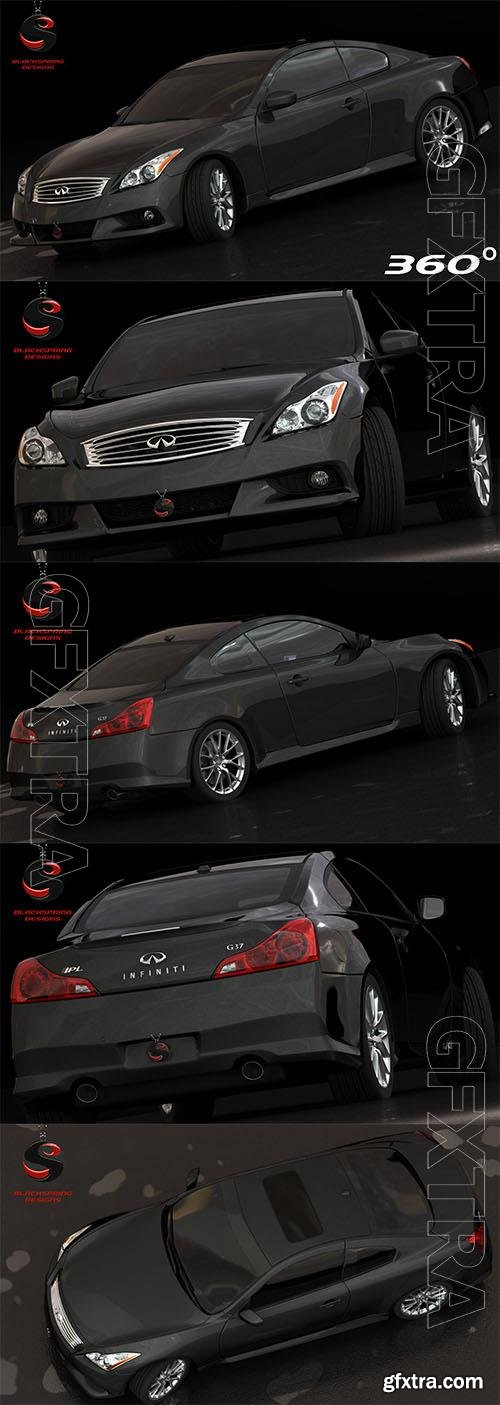 Infiniti IPL G Coupe G37 2012 - 3d model