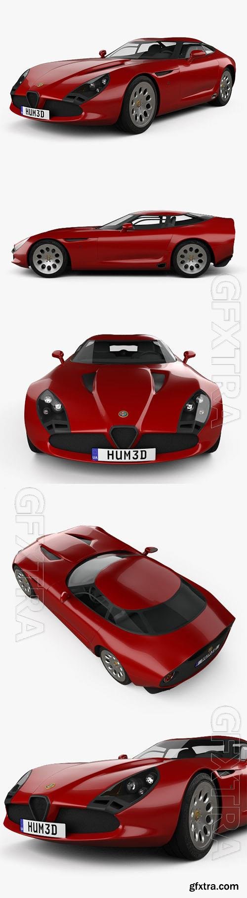 Alfa Romeo TZ3 Stradale Zagato 2011 - 3d model