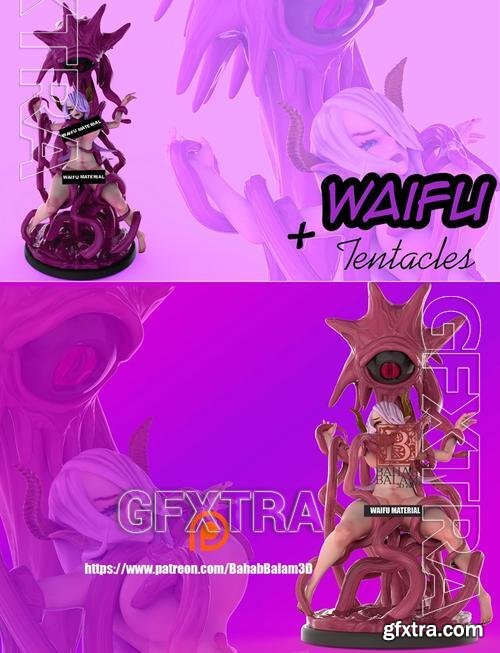 Waifu Tentacle Monster &ndash; 3D Print Model