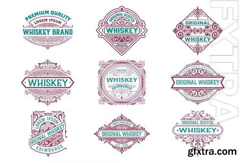 Pack of 9 logos and badges vol 7