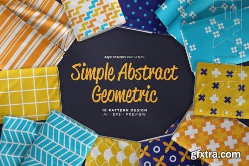 Simple Abstract Geometric - Seamless Pattern