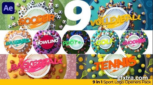 Videohive Sport Logo Openers Pack 45444863