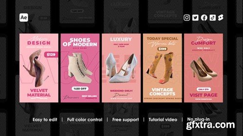 Videohive Commerce Instagram Stories 45457229