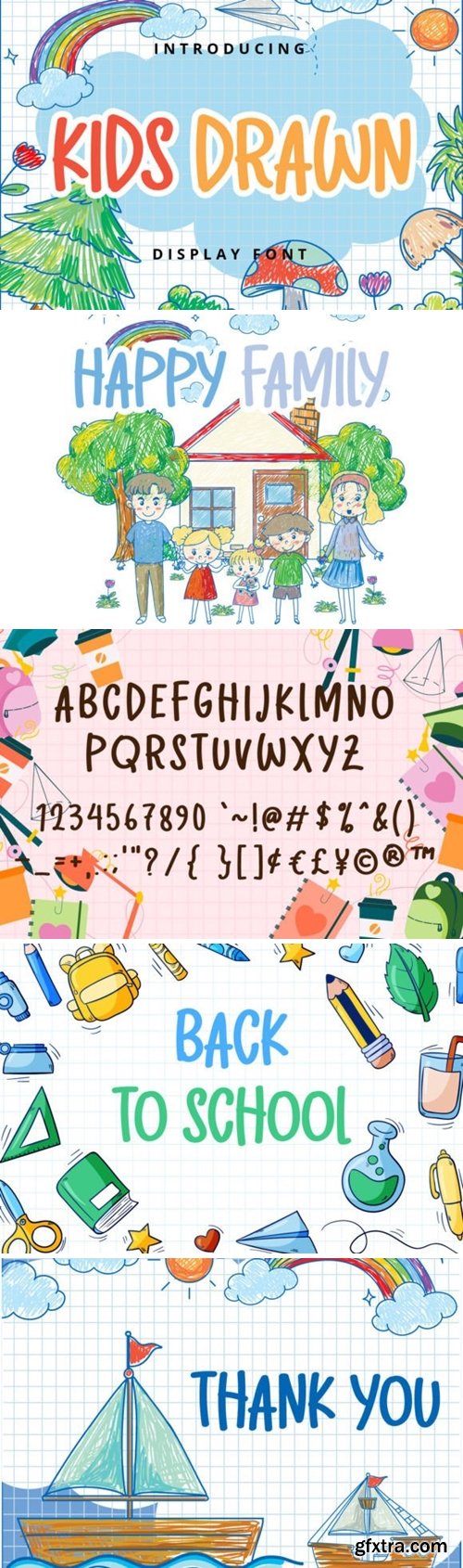 Kids Drawn Font