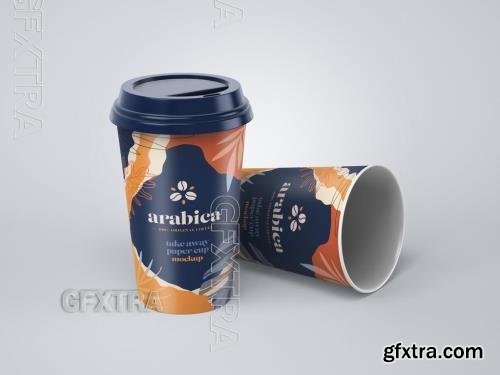 Paper Coffee Cups Mockup 357045308