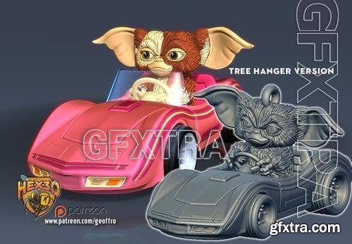 Hex3D - Gizmo Barbie Car &ndash; 3D Print Model