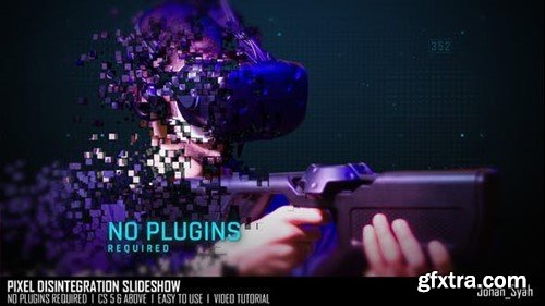 Videohive Pixel Disintegration_Slideshow 45464169