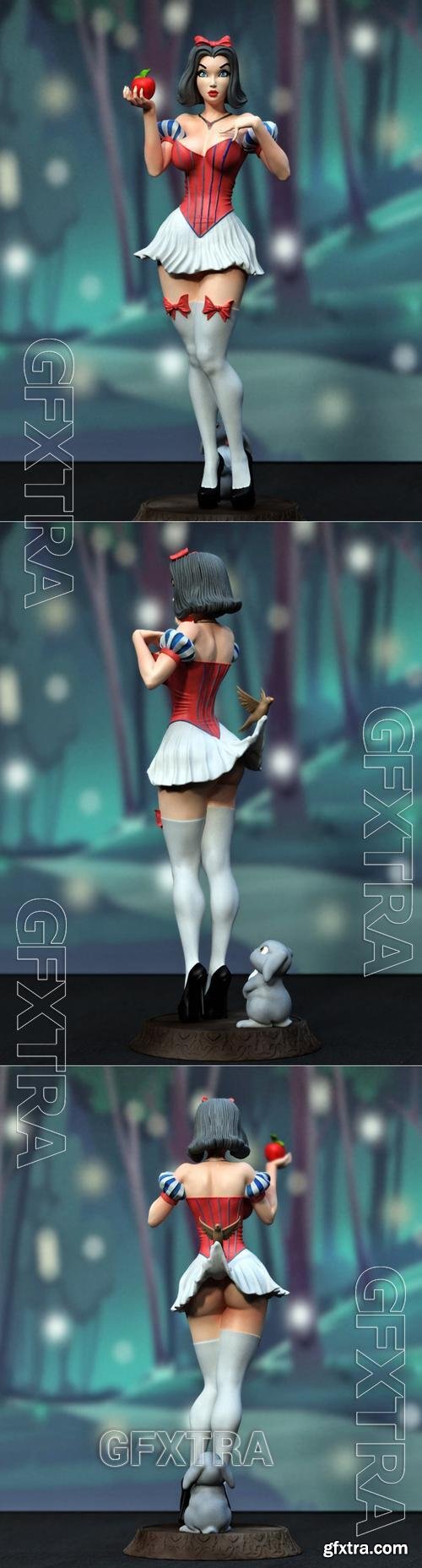 Snow white &ndash; 3D Print Model