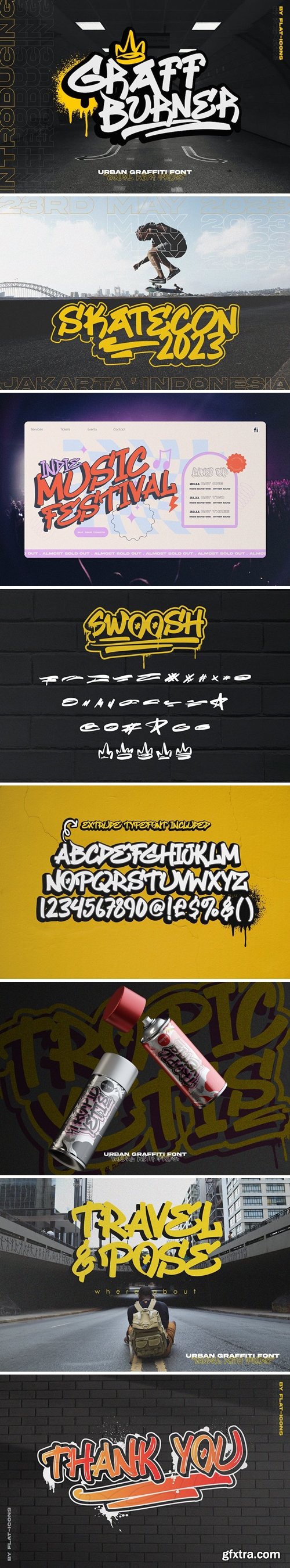 Urban Graffiti Font