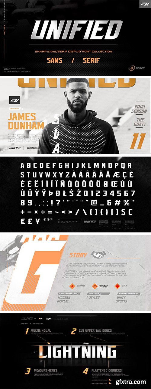 AZN Unified Font Family